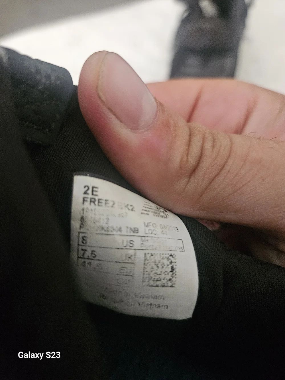 New Balance all black